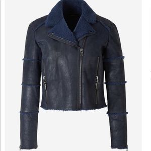 J Brand Leather Biker Jacket
